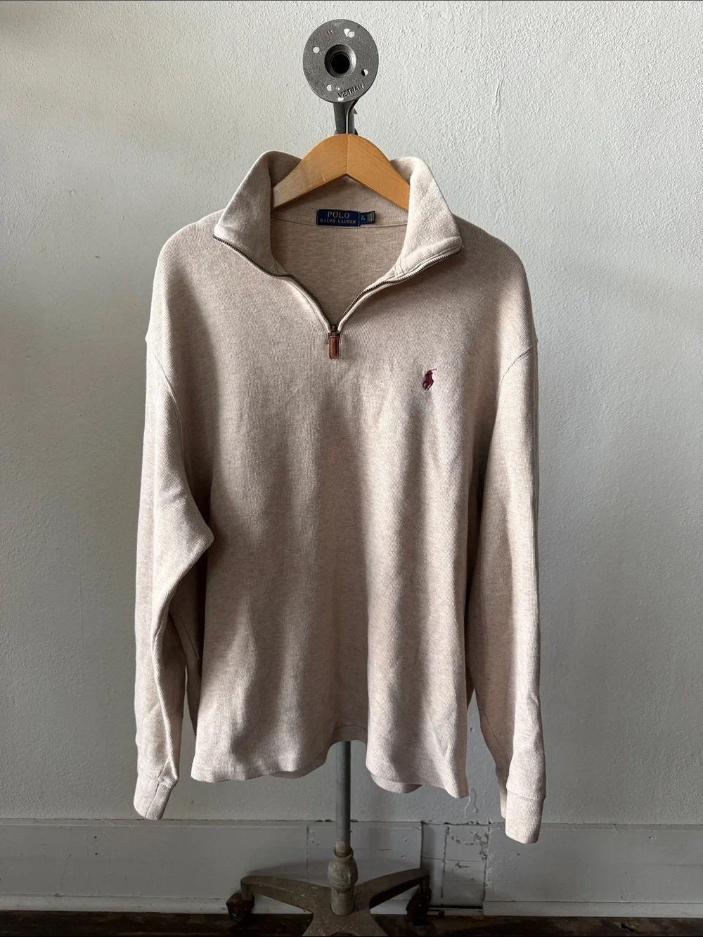 Polo Ralph Lauren 1/4 Zip Sweatshirt Size XL